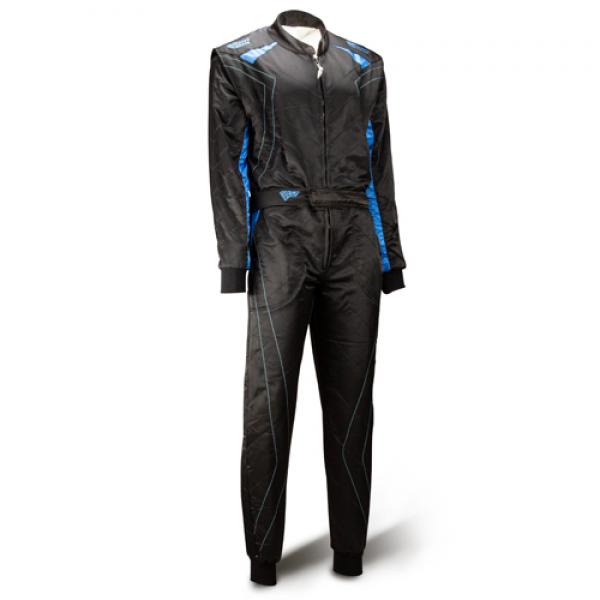 Speed Kartoverall SILVERSTONE RS-2 schwarz/blau Gr. XS